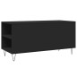 vidaXL Tavolino da Salotto Nero 102x44,5x50 cm in Legno Multistrato vidaXL Tavolino da Salotto Nero 102x44,5x50 cm in Legno Multistrato