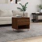 vidaXL Tavolino da Salotto Rovere Marrone 50x46x50cm Legno Multistrato vidaXL Tavolino da Salotto Rovere Marrone 50x46x50cm Legno Multistrato