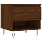 vidaXL Tavolino da Salotto Rovere Marrone 50x46x50cm Legno Multistrato vidaXL Tavolino da Salotto Rovere Marrone 50x46x50cm Legno Multistrato