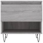 vidaXL Tavolino da Salotto Grigio Sonoma 50x46x50 cm Legno Multistrato vidaXL Tavolino da Salotto Grigio Sonoma 50x46x50 cm Legno Multistrato