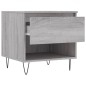 vidaXL Tavolino da Salotto Grigio Sonoma 50x46x50 cm Legno Multistrato vidaXL Tavolino da Salotto Grigio Sonoma 50x46x50 cm Legno Multistrato