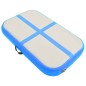 vidaXL Tappetino Ginnastica Gonfiabile con Pompa 60x100x15 cm PVC Blu vidaXL Tappetino Ginnastica Gonfiabile con Pompa 60x100x15 cm PVC Blu