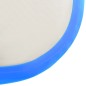 vidaXL Tappetino Ginnastica Gonfiabile con Pompa 60x100x15 cm PVC Blu vidaXL Tappetino Ginnastica Gonfiabile con Pompa 60x100x15 cm PVC Blu