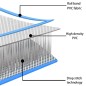 vidaXL Tappetino Ginnastica Gonfiabile con Pompa 60x100x15 cm PVC Blu vidaXL Tappetino Ginnastica Gonfiabile con Pompa 60x100x15 cm PVC Blu