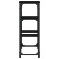 vidaXL Tavolino Consolle Nero 89,5x28x76 cm in Legno Multistrato vidaXL Tavolino Consolle Nero 89,5x28x76 cm in Legno Multistrato