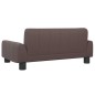 vidaXL Divano per Bambini Marrone 70x45x30 cm in Similpelle