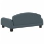 vidaXL Divano per Bambini Grigio Scuro 70x45x30 cm in Tessuto