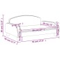 vidaXL Divano per Bambini Grigio Scuro 70x45x30 cm in Tessuto