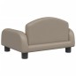 vidaXL Divano per Bambini Cappuccino 50x40x30 cm in Similpelle