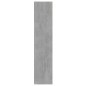 Libreria/Divisorio Grigio Sonoma 60x30x135 cm Legno Multistrato