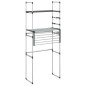 vidaXL Scaffale per Lavatrice 77x52x192 cm in Alluminio vidaXL Scaffale per Lavatrice 77x52x192 cm in Alluminio