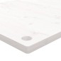 vidaXL Piano Scrivania Bianco 110x55x2,5 cm in Legno Massello di Pino vidaXL Piano Scrivania Bianco 110x55x2,5 cm in Legno Massello di Pino