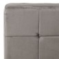 vidaXL Poltrona Relax 65x79x87 cm Grigio Chiaro in Velluto vidaXL Poltrona Relax 65x79x87 cm Grigio Chiaro in Velluto