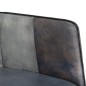 vidaXL Poltrona Wingback Grigia in Vera Pelle vidaXL Poltrona Wingback Grigia in Vera Pelle