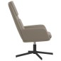 vidaXL Poltrona Relax Grigio Chiaro in Velluto vidaXL Poltrona Relax Grigio Chiaro in Velluto