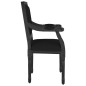 vidaXL Poltrona Nera 54x59x99 cm Velluto vidaXL Poltrona Nera 54x59x99 cm Velluto
