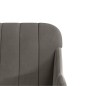 vidaXL Panca Grigio Scuro 110x76x80 cm in Velluto vidaXL Panca Grigio Scuro 110x76x80 cm in Velluto