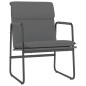 vidaXL Sedia Lounge Grigia 55x64x80 cm in Similpelle vidaXL Sedia Lounge Grigia 55x64x80 cm in Similpelle