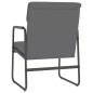 vidaXL Sedia Lounge Grigia 55x64x80 cm in Similpelle vidaXL Sedia Lounge Grigia 55x64x80 cm in Similpelle