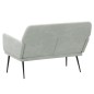 vidaXL Panca Grigio Chiaro 108x79x79 cm in Velluto