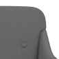 vidaXL Panca Grigio Scuro 110x76x80 cm in Tessuto