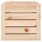 vidaXL Contenitore Portaoggetti 109x36,5x33 cm Legno Massello Pino vidaXL Contenitore Portaoggetti 109x36,5x33 cm Legno Massello Pino