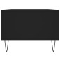 vidaXL Tavolino da Salotto Nero 90x50x36,5 cm in Legno Multistrato