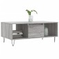 vidaXL Tavolino Salotto Grigio Sonoma 90x50x36,5 cm Legno Multistrato