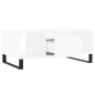 vidaXL Tavolino da Salotto Bianco 90x50x36,5 cm in Legno Multistrato