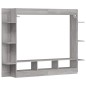 vidaXL Mobile Porta TV Grigio Sonoma 152x22x113cm in Legno Multistrato vidaXL Mobile Porta TV Grigio Sonoma 152x22x113cm in Legno Multistrato