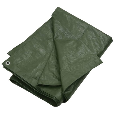 vidaXL Telone 180 g/m² 3x6 m Verde HDPE