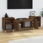 Mobile TV Rovere Marrone 160x35x55 cm in Legno Multistrato Mobile TV Rovere Marrone 160x35x55 cm in Legno Multistrato