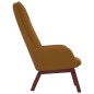 vidaXL Poltrona Relax Marrone in Velluto vidaXL Poltrona Relax Marrone in Velluto