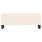 vidaXL Panca crema 100x35x41 cm in Velluto vidaXL Panca crema 100x35x41 cm in Velluto