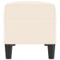 vidaXL Panca crema 100x35x41 cm in Velluto vidaXL Panca crema 100x35x41 cm in Velluto