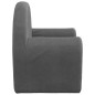vidaXL Divano per Bambini Antracite in Morbido Peluche vidaXL Divano per Bambini Antracite in Morbido Peluche