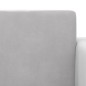 vidaXL Divano Letto per Bambini a 2 Posti Grigio Chiaro in Peluche vidaXL Divano Letto per Bambini a 2 Posti Grigio Chiaro in Peluche