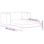 vidaXL Divano Letto per Bambini a 2 Posti Grigio Chiaro in Peluche vidaXL Divano Letto per Bambini a 2 Posti Grigio Chiaro in Peluche