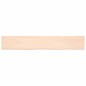 vidaXL Piano Bagno 180x30x4 cm in Legno Massello Non Trattato