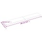 vidaXL Piano Bagno 180x30x4 cm in Legno Massello Non Trattato