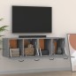 Mobili Parete 2 pz Grigio Sonoma 80x35x36,5cm Legno Multistrato Mobili Parete 2 pz Grigio Sonoma 80x35x36,5cm Legno Multistrato