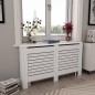 vidaXL Coperture per Radiatori 2 pz Bianche 152x19x81,5 cm in MDF vidaXL Coperture per Radiatori 2 pz Bianche 152x19x81,5 cm in MDF