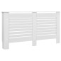vidaXL Coperture per Radiatori 2 pz Bianche 152x19x81,5 cm in MDF vidaXL Coperture per Radiatori 2 pz Bianche 152x19x81,5 cm in MDF