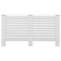 vidaXL Coperture per Radiatori 2 pz Bianche 152x19x81,5 cm in MDF vidaXL Coperture per Radiatori 2 pz Bianche 152x19x81,5 cm in MDF