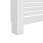vidaXL Coperture per Radiatori 2 pz Bianche 152x19x81,5 cm in MDF vidaXL Coperture per Radiatori 2 pz Bianche 152x19x81,5 cm in MDF
