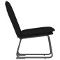 vidaXL Sedia Lounge Nera 52x75x76 cm in Tessuto