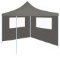 vidaXL Parete con Finestre per Gazebo 4x2 m Antracite vidaXL Parete con Finestre per Gazebo 4x2 m Antracite
