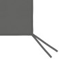 vidaXL Parete con Finestre per Gazebo 4x2 m Antracite vidaXL Parete con Finestre per Gazebo 4x2 m Antracite