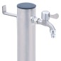 vidaXL Colonna d'Acqua da Giardino 40 cm Acciaio Inox Rotonda vidaXL Colonna d'Acqua da Giardino 40 cm Acciaio Inox Rotonda