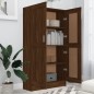 vidaXL Libreria Rovere Marrone 82,5x30,5x150 cm in Legno Multistrato vidaXL Libreria Rovere Marrone 82,5x30,5x150 cm in Legno Multistrato